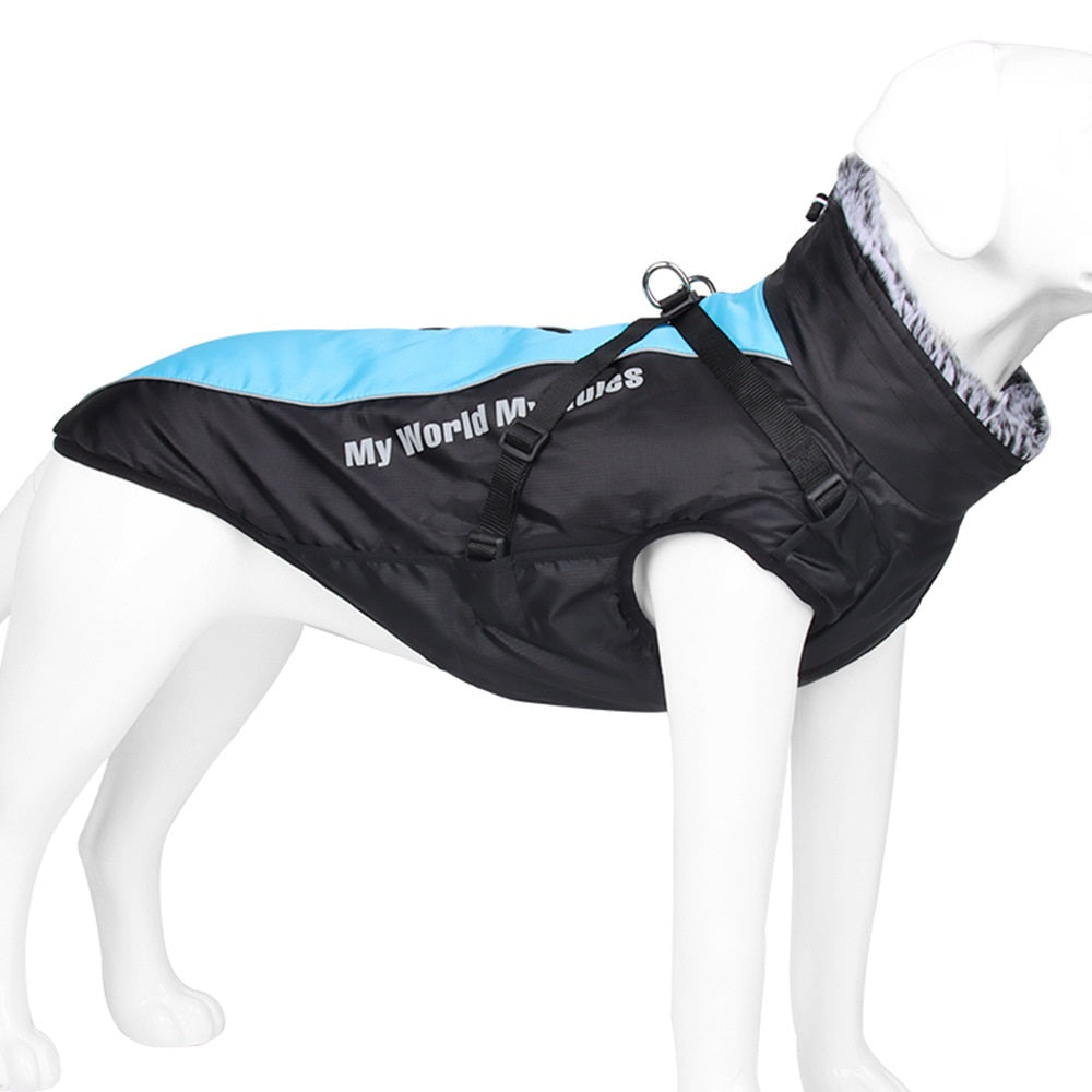 Protect Your Pet with the Warm Waterproof Reflective Pet Jacket